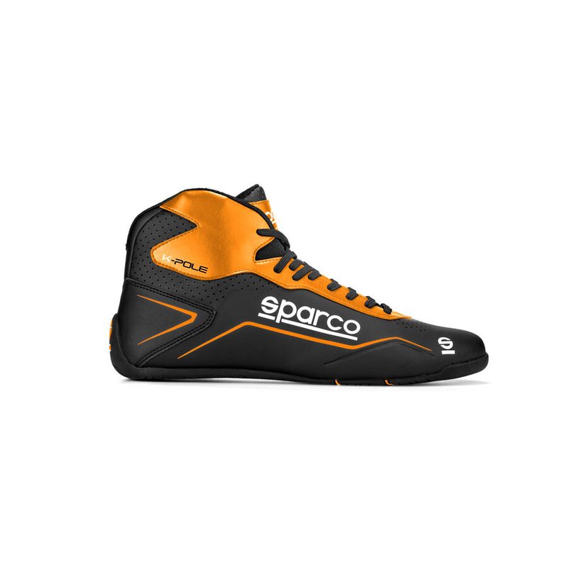 Sparco Kart Pole Ayakkabı Siyah Turuncu