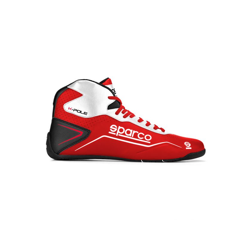 Sparco Kart Pole Ayakkabı Kırmızı Beyaz