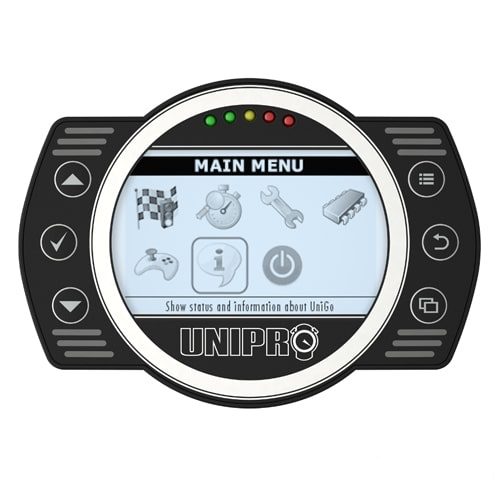 Unipro UniGo 7006 Laptimer Kit 2 – Professional GPS Laptimer for Karting